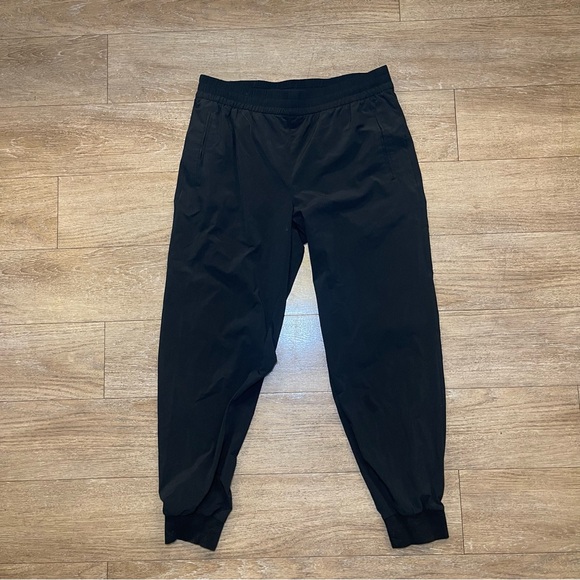 Banana Republic Charcoal Elastic Waist Pants size medium - Picture 1 of 3